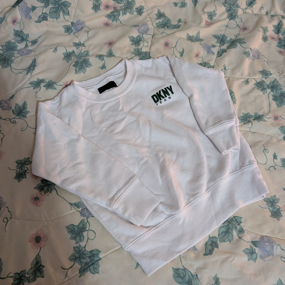(5 For $20) DKNY Kids White Sweatshirt